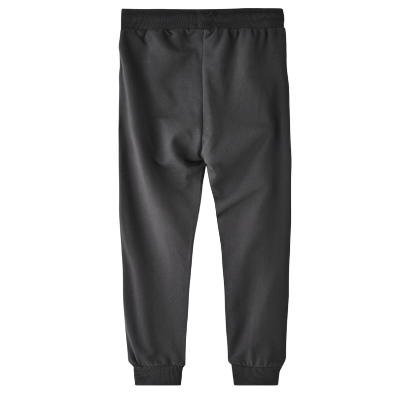 Nexgen Boys Plain Regular Fit Jogger Track Pants - Black