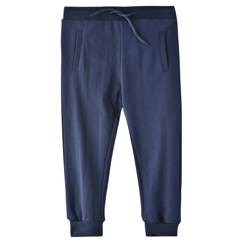 Nexgen Boys Plain Regular Fit Jogger Track Pants - Navy