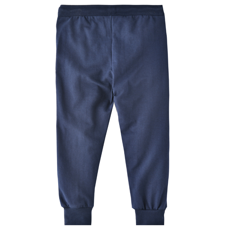 Nexgen Boys Plain Regular Fit Jogger Track Pants - Navy