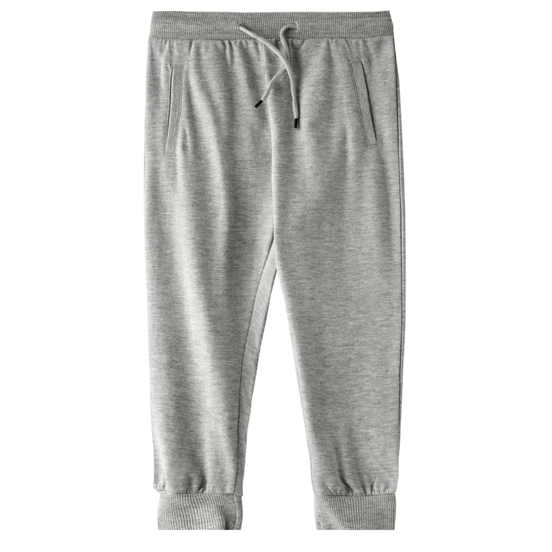 Nexgen Boys Plain Regular Fit Jogger Track Pants - Gray