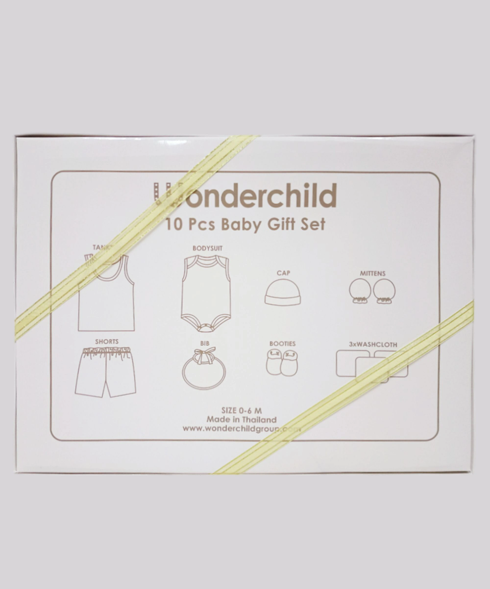 Wonderchild Baby Boy's 10pcs Clothing Gift Box