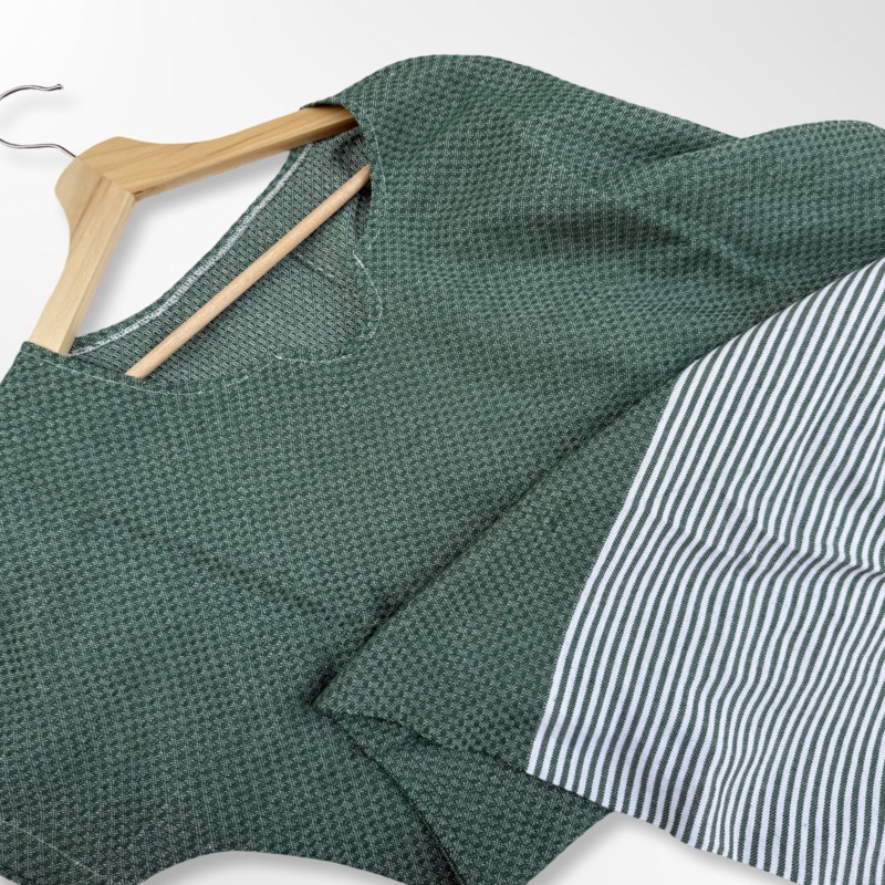 Hammam Corner - Ocean Breeze Cover Ups Honeycomb Poncho