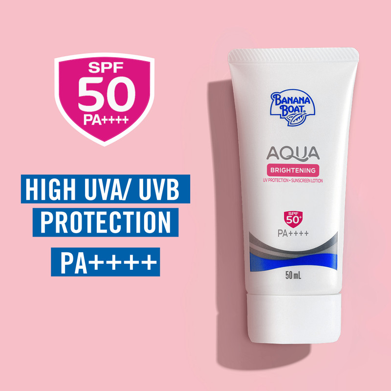 Banana Boat - Aqua Brightening Lotion SPF50+ - 50 ml