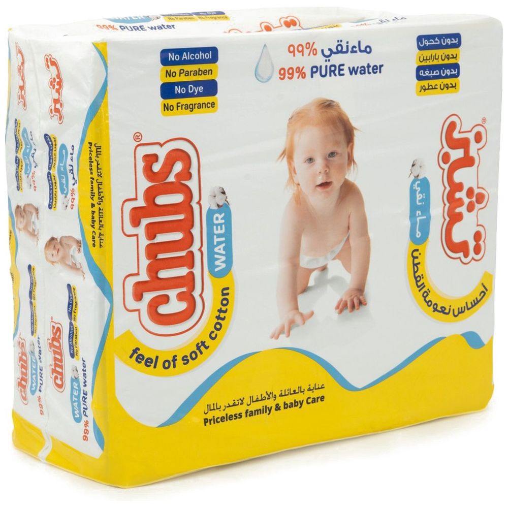 Chubs - Water Wet Wipes Family & Baby water Wipes