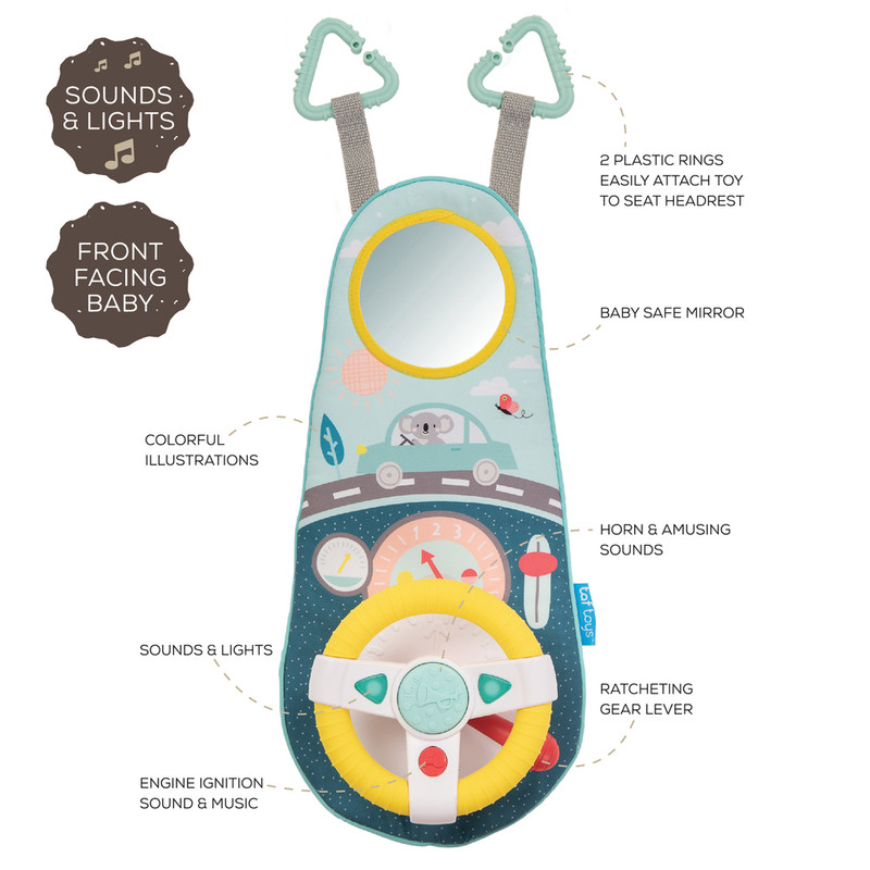 Taf Toys - Koala Car Wheel Toy