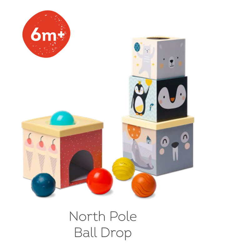 Taf Toys - North Pole Ball Drop Stacker