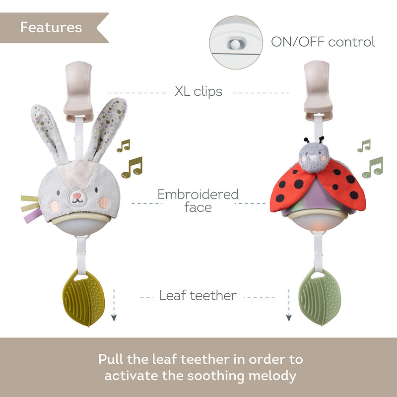 Taf Toys - Garden Stroller Bunny Musical Toy