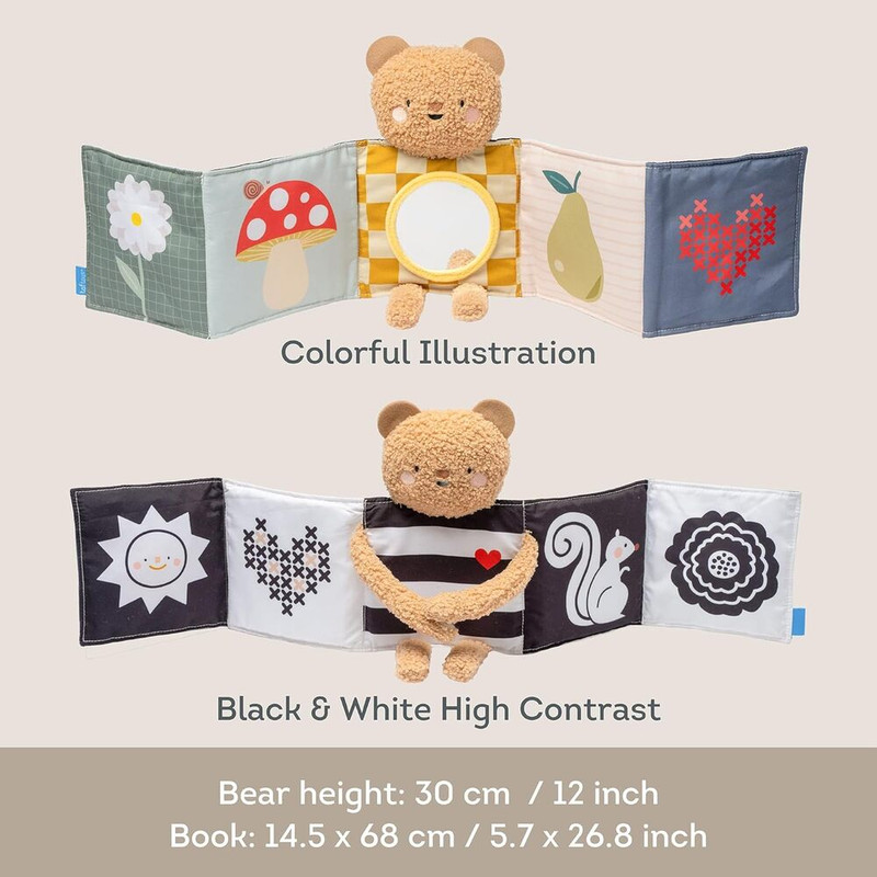 Taf Toys Snuggle Bear Activity Book - Multicolor