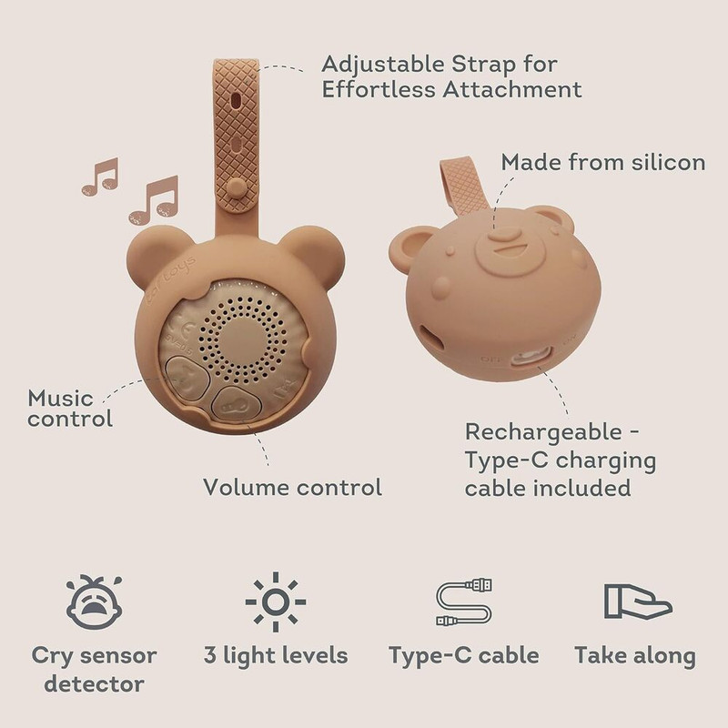 Taf Toys Dream Bear Tunes - Beige