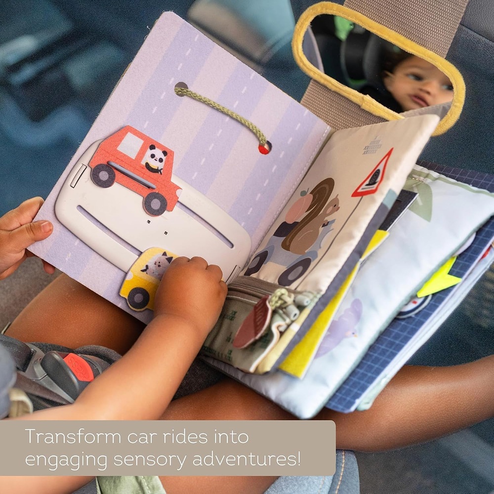Taf Toys - Ride Time Car Seat Busy Book - Multicolor