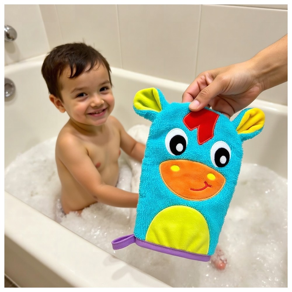 Playgro - Wash Mitt - Clip Clop