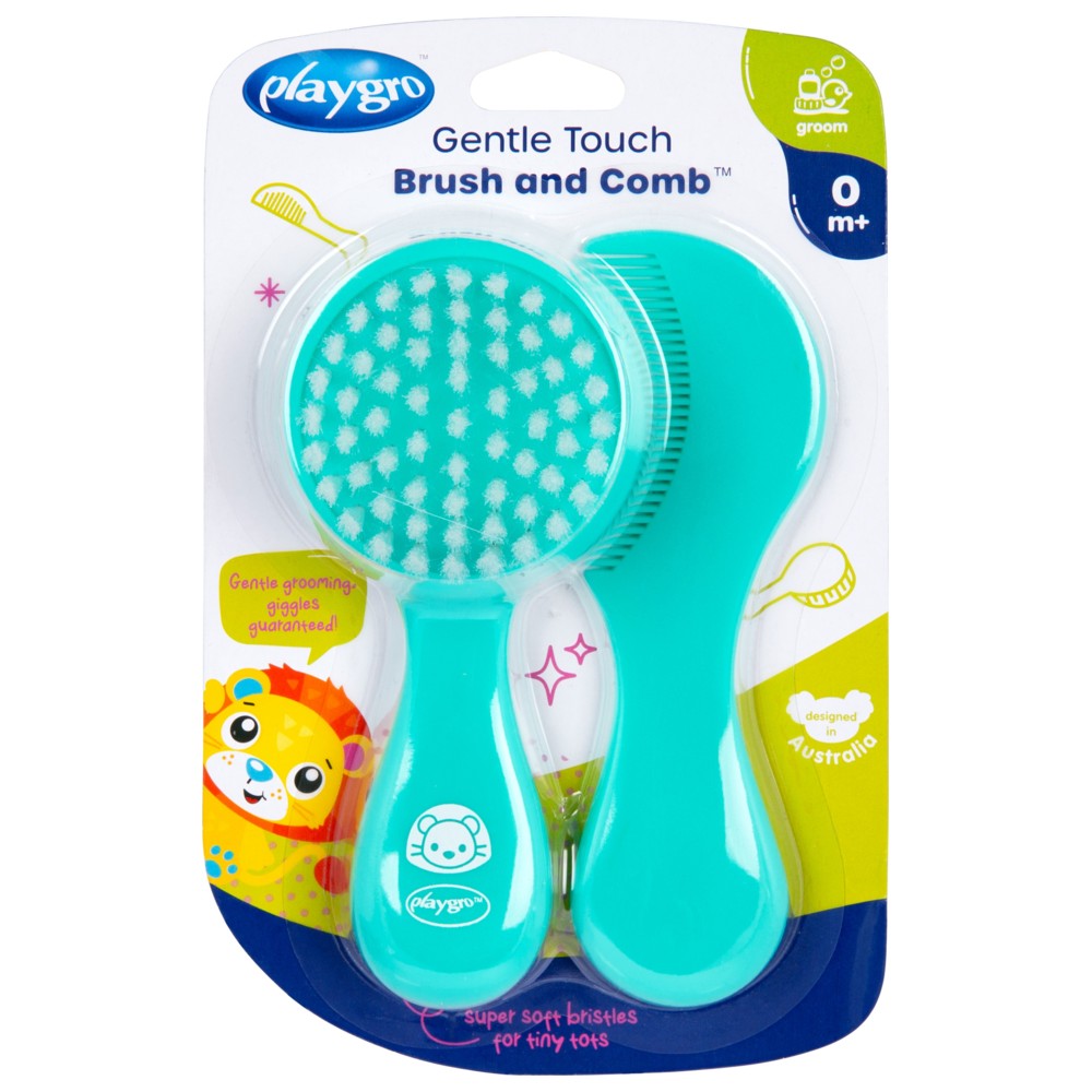 Playgro - Gentle Touch Brush And Comb