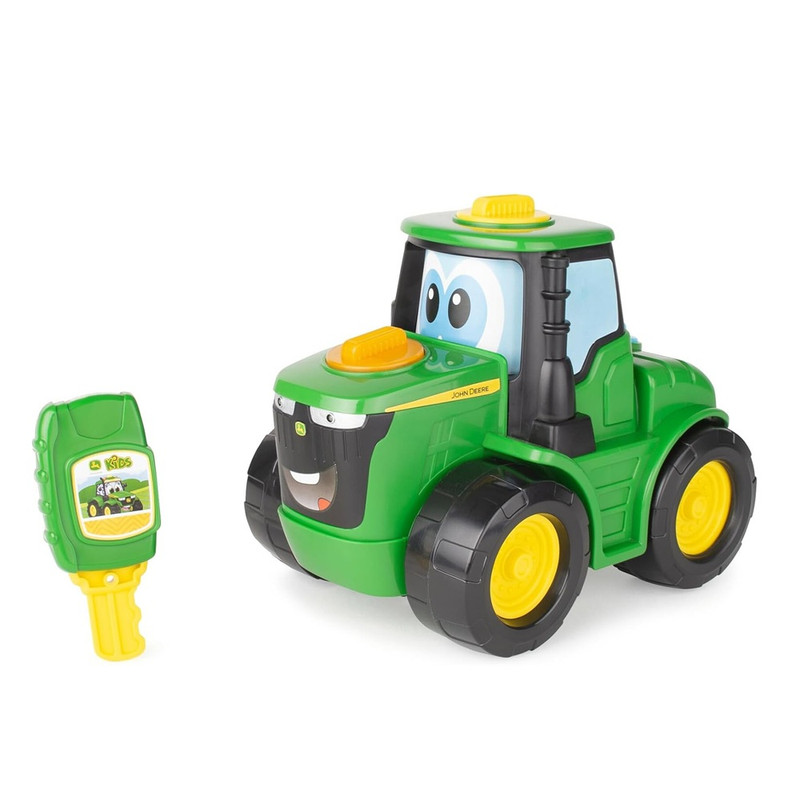 John Deere - Key-n-Go Johnny Tractor Toys - Green
