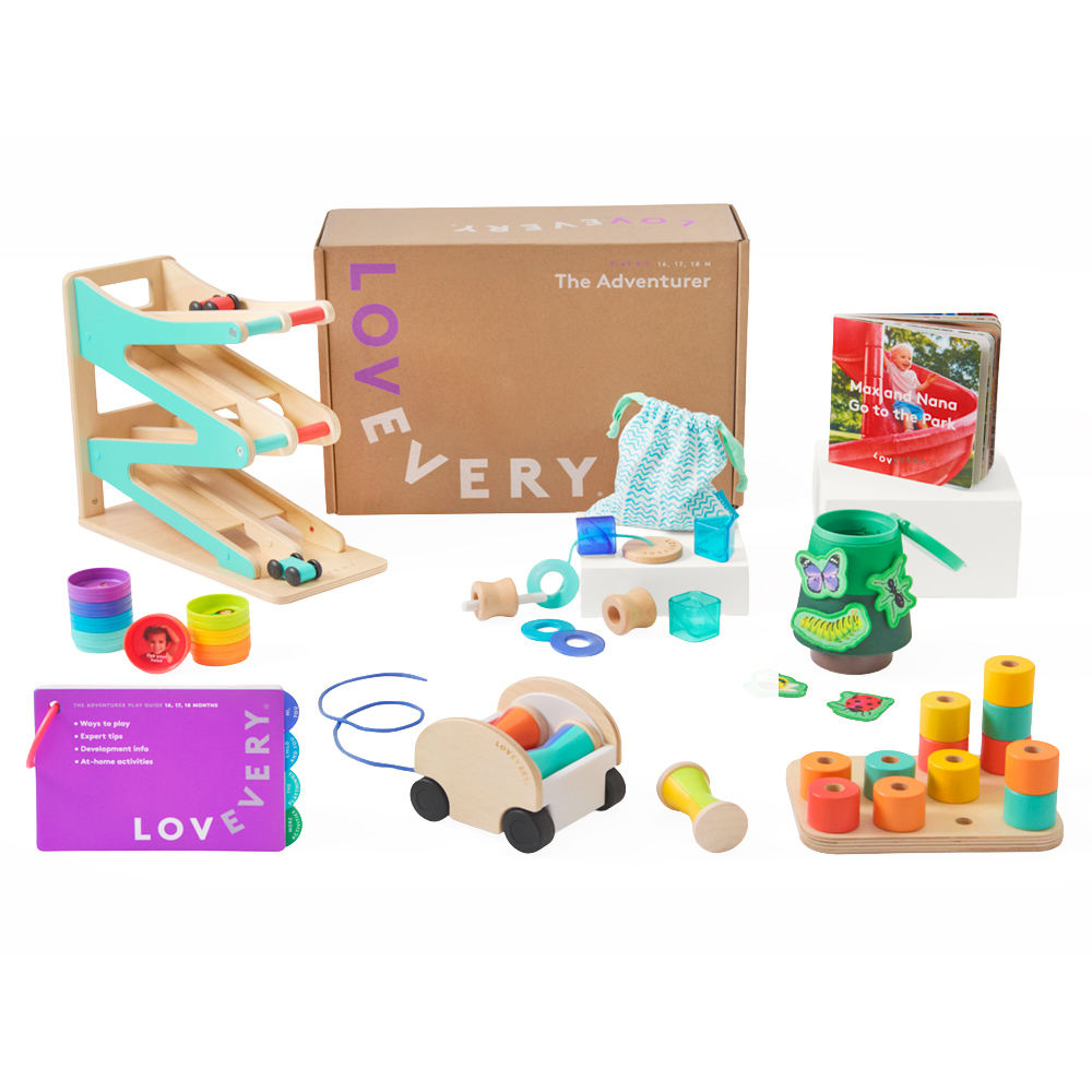 Lovevery - The Adventurer Play Kit - 28 Pc Set