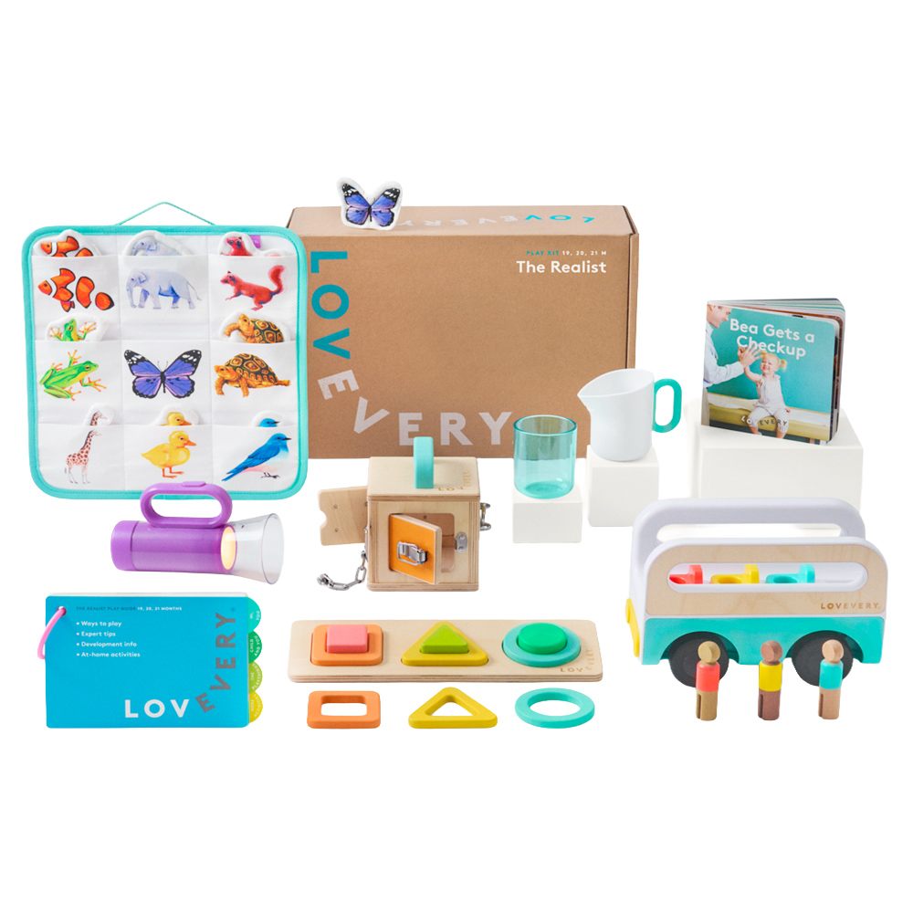 Lovevery - The Realist Play Kit - 19 Pc Set