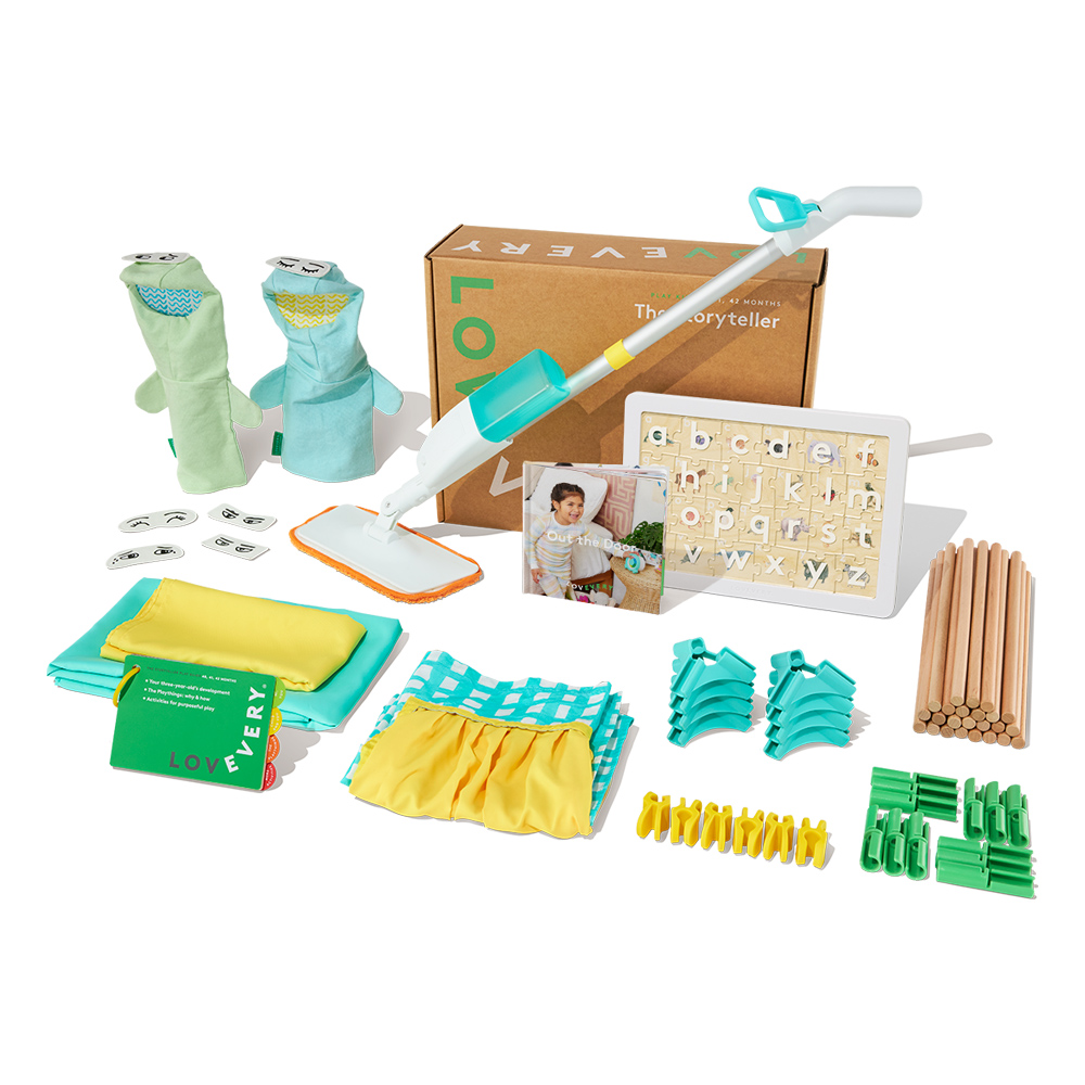 Lovevery - The Storyteller Play Kit - 53 Pc Set
