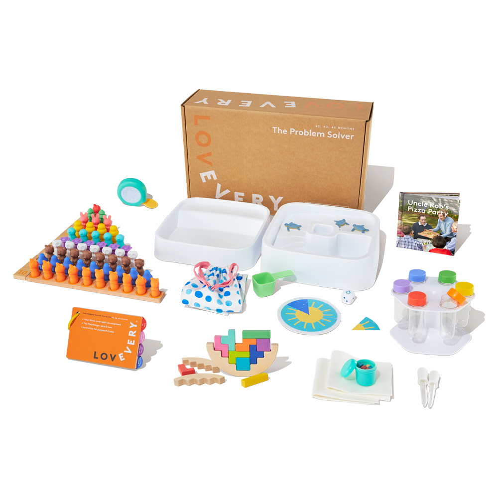 Lovevery - The Problem Solver Play Kit - 122 Pc Set