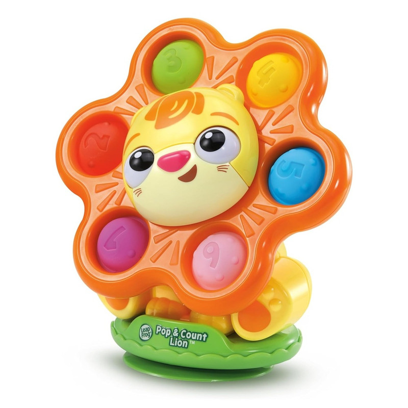 LeapFrog - Pop & Count Lion Sensory Toy - Multicolor