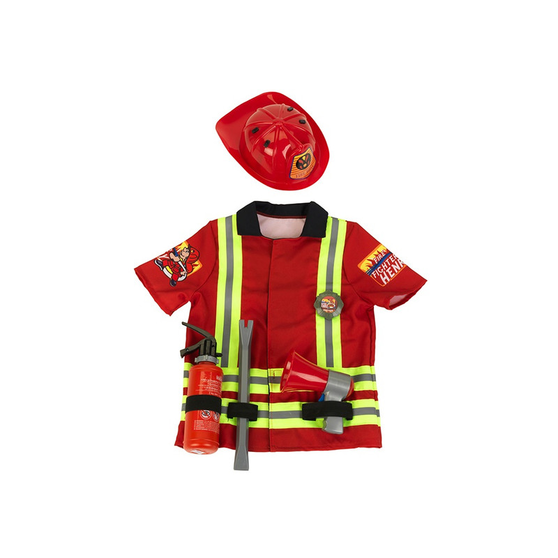 Klein Toys - Firefighter Costume With Accessories