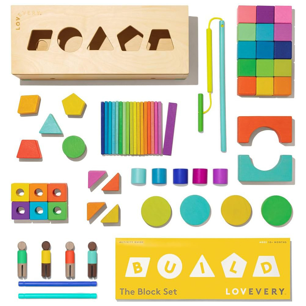 Lovevery - The Block Set - 70 Pc Set