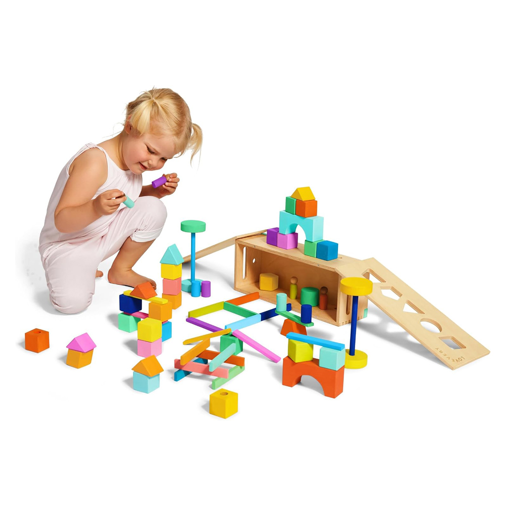 Lovevery - The Block Set - 70 Pc Set