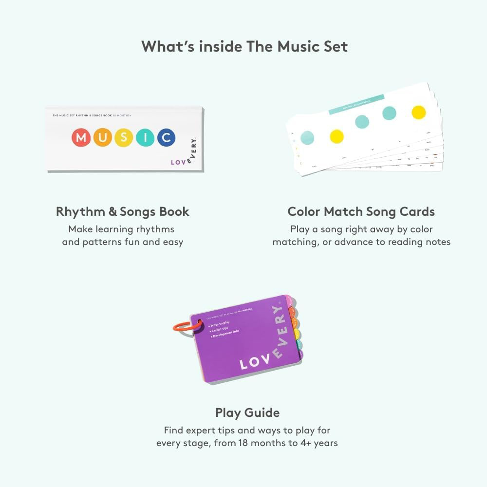 Lovevery - The Music Set - 6 Pc Set