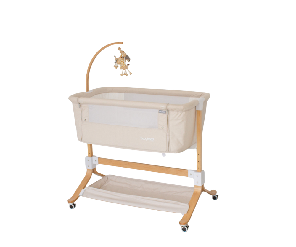 Babyhood Kaylula Co Sleeper Cradle - Beige