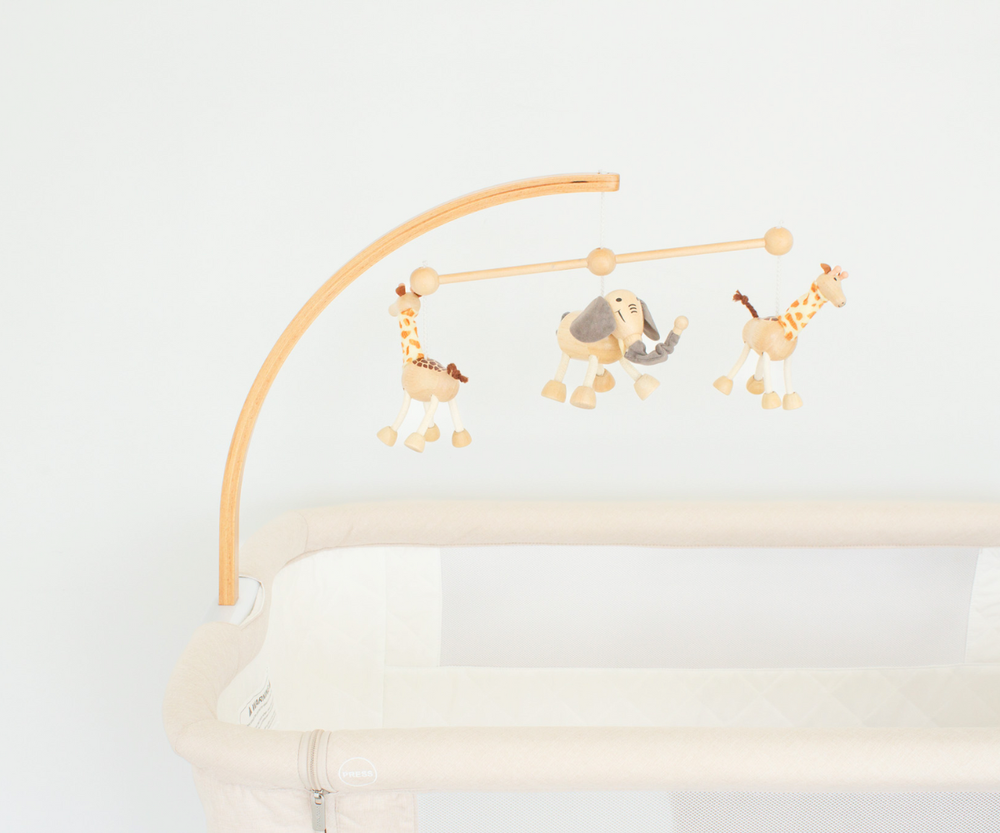 Babyhood Kaylula Co Sleeper Cradle - Beige
