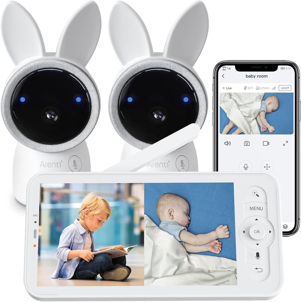 Arenti - 4mp/2.5k Wi-fi Video Baby Monitor