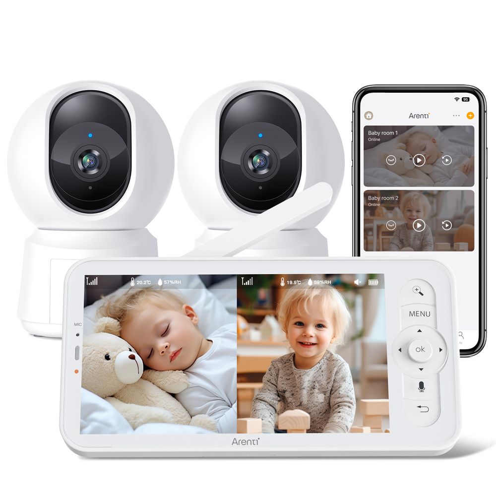 Arenti - Baby Monitor Kit With Dual Camera And LCD Screen