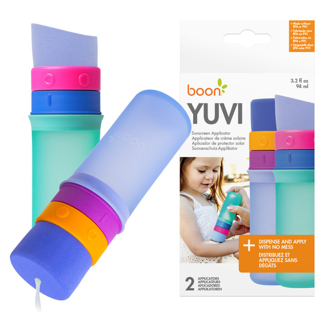 Boon - Yuvi Sunscreen Applicator Set - Multicolor - 2 Pcs - 94 ml