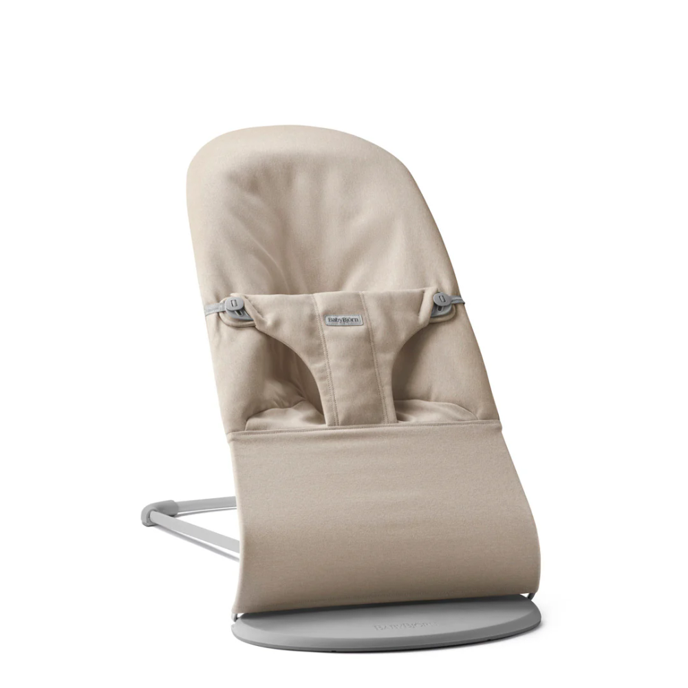 Babybjorn - Woven Bouncer Bliss - Light Beige
