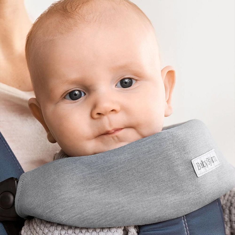 Babybjorn - Bib For Mini Baby Carrier - Light Grey