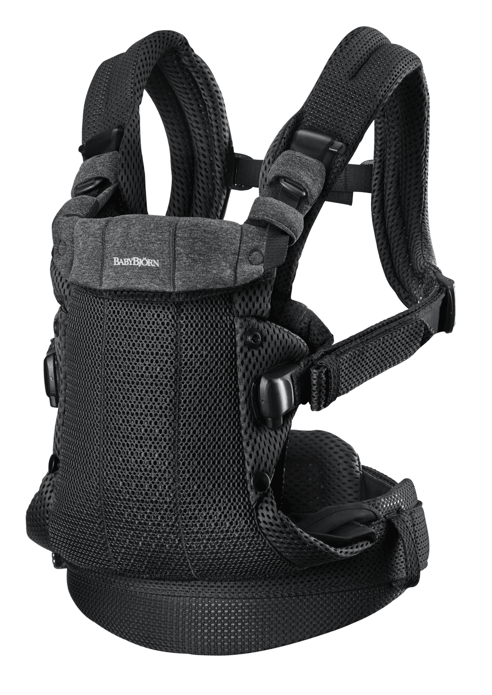 BABYBJORN - 3D Baby Mesh Carrier - Harmony - Black
