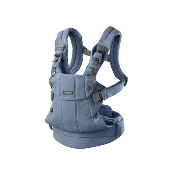 Babybjorn - Harmony Woven Baby Carrier - Melange Blue