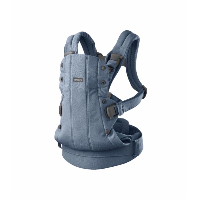 Babybjorn - Harmony Woven Baby Carrier - Melange Blue