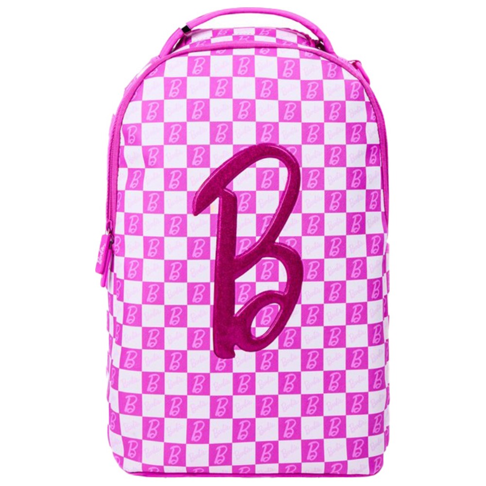 Mattel - Checkered Backpack - Barbie - 18-Inch