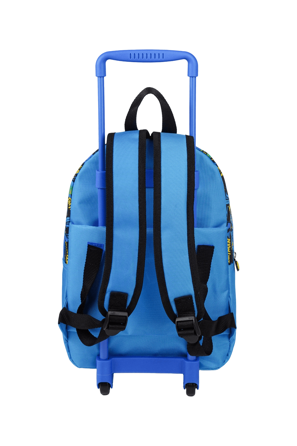 Warner Bros. - Batman 3-In-1 Kids Trolley Backpack With Lunch Box & Water Bottle Set - Multicolor