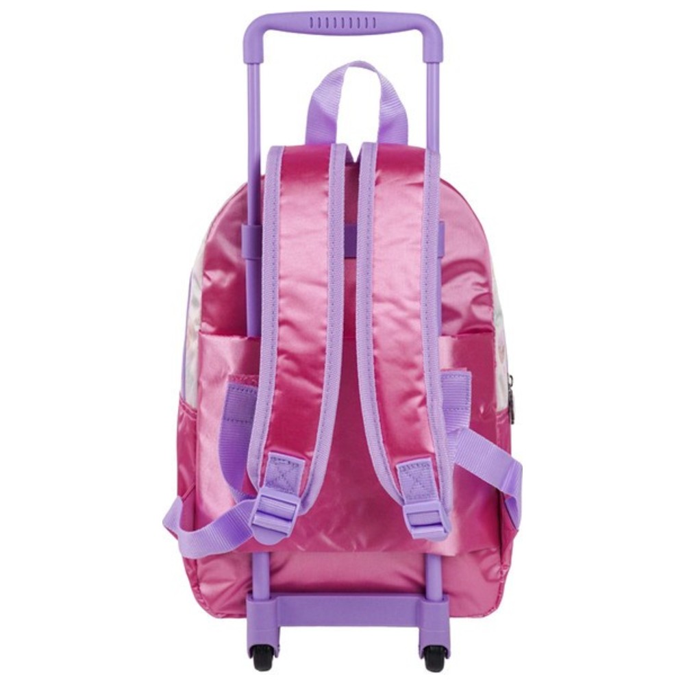 Sanrio - 3-In-1 Rolling Backpack With Water Bottle And Lunch Box - Hello Kitty