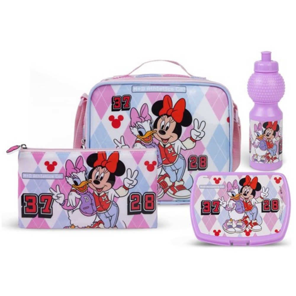 Disney - 5-In-1 School Trolley Set - Minnie Mouse - 18-Inch