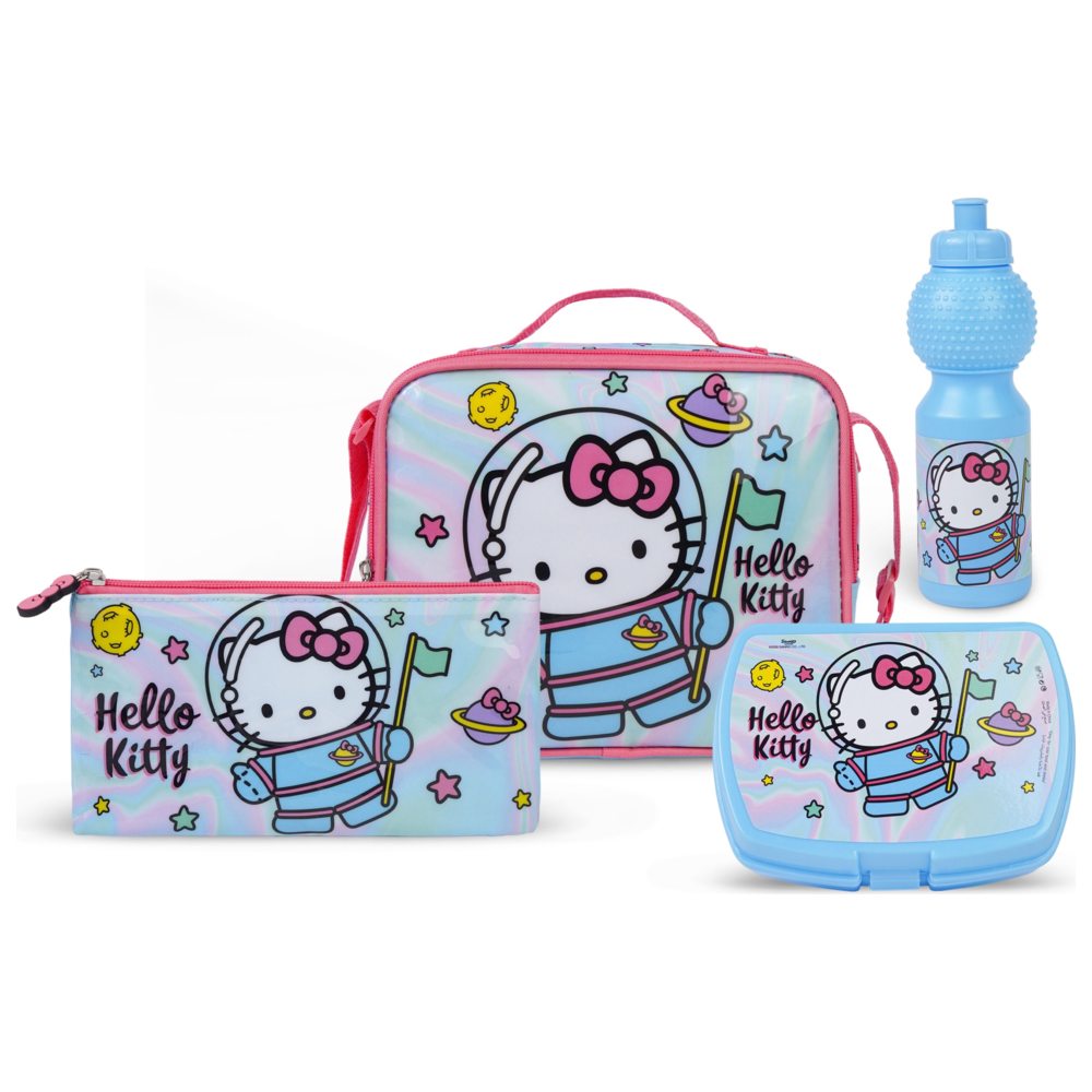 Sanrio - 5-In-1 School Trolley Set - Hello Kitty - 18-Inch