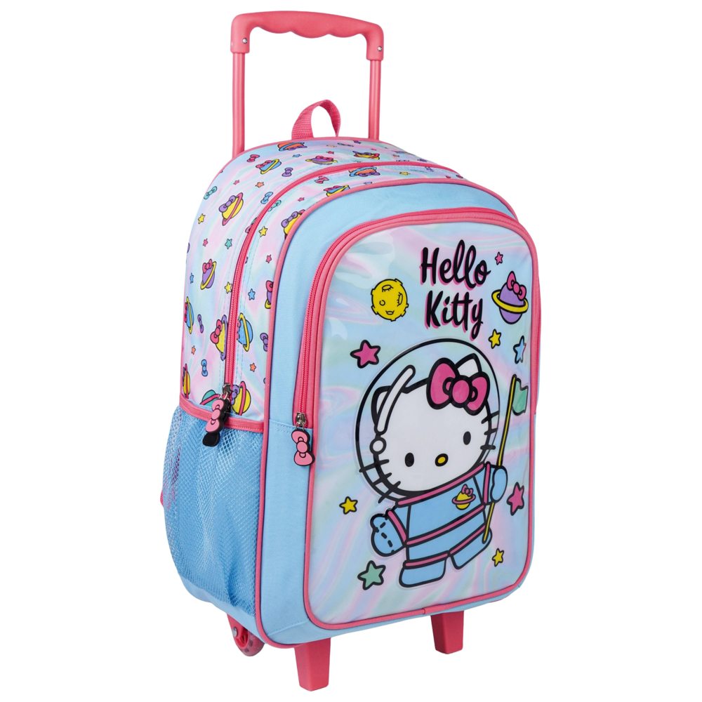 Sanrio - 5-In-1 School Trolley Set - Hello Kitty - 18-Inch