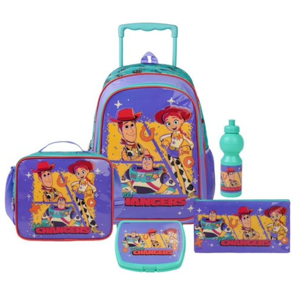 Disney - 5-In-1 School Trolley Set - Toy Story
