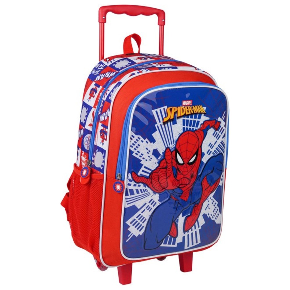 Marvel - 5-In-1 School Trolley Set - Spider-Man - 18-Inch
