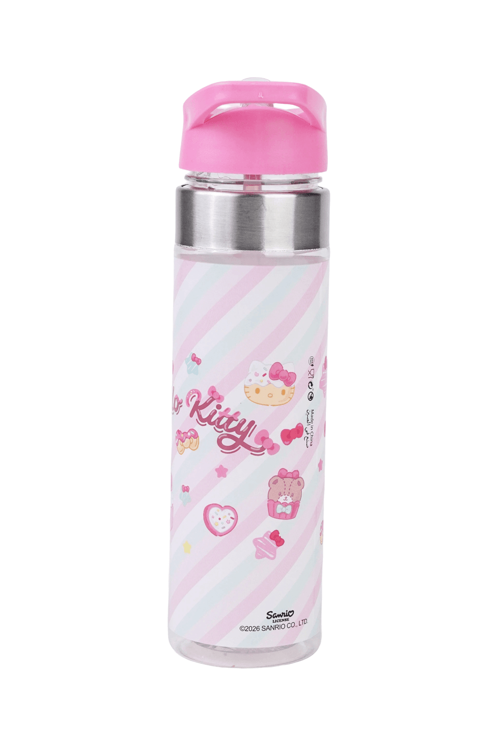 Sanrio - Hello Kitty Regular Water Bottle - Pink - 650 ml