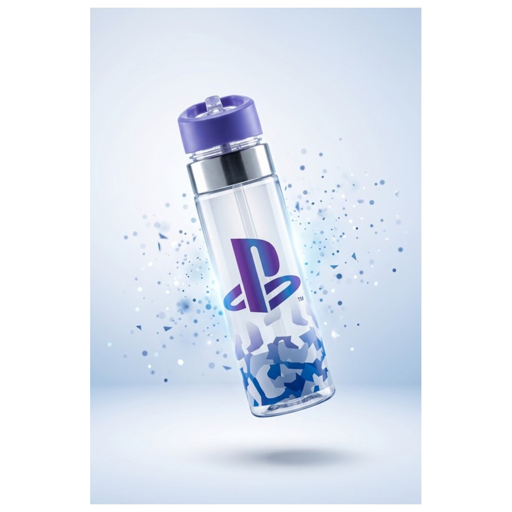 Sony - Regular Plastic Water Bottle - PlayStation - 650 ml