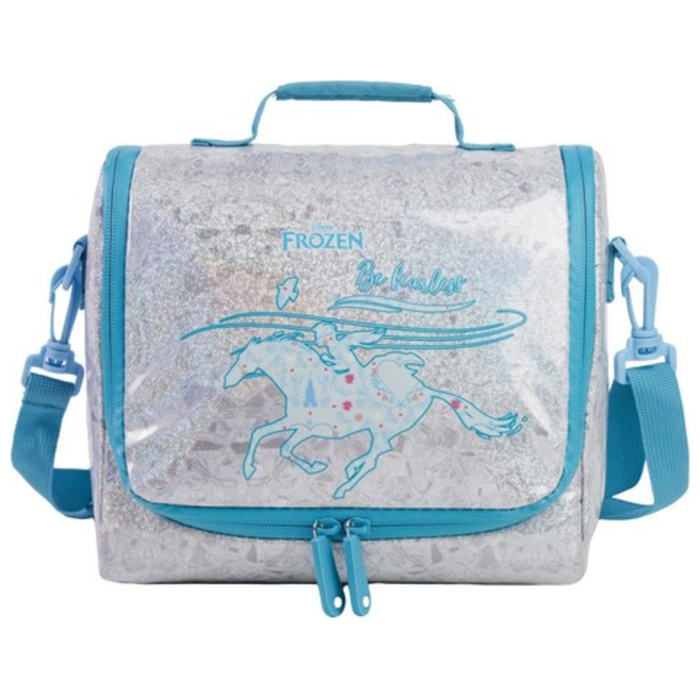 Disney - Be Fearless Insulated Dual Compartment Lunch Bag - Frozen