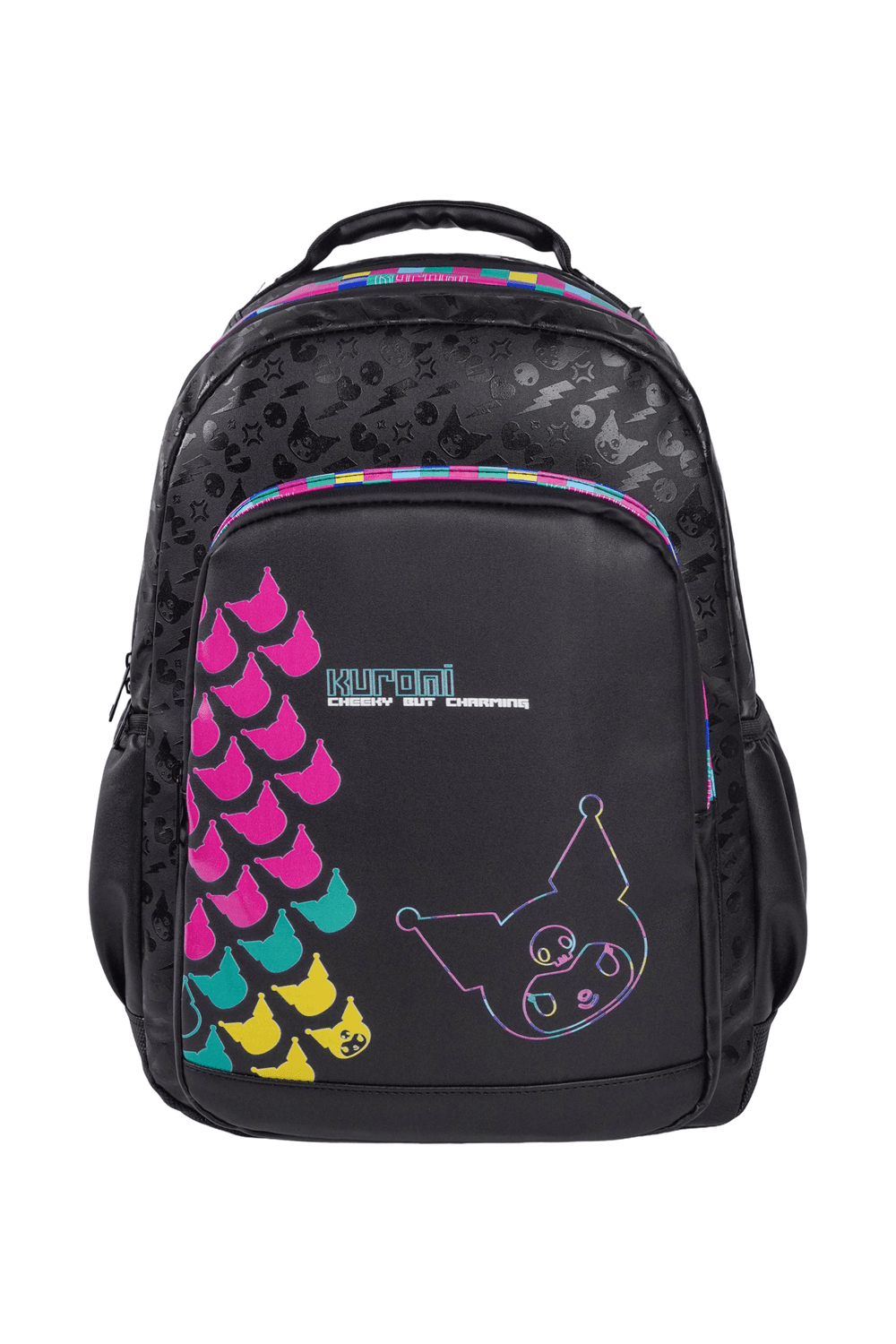 Sanrio - Kuromi Premium Backpack - Black - 17.5-Inch