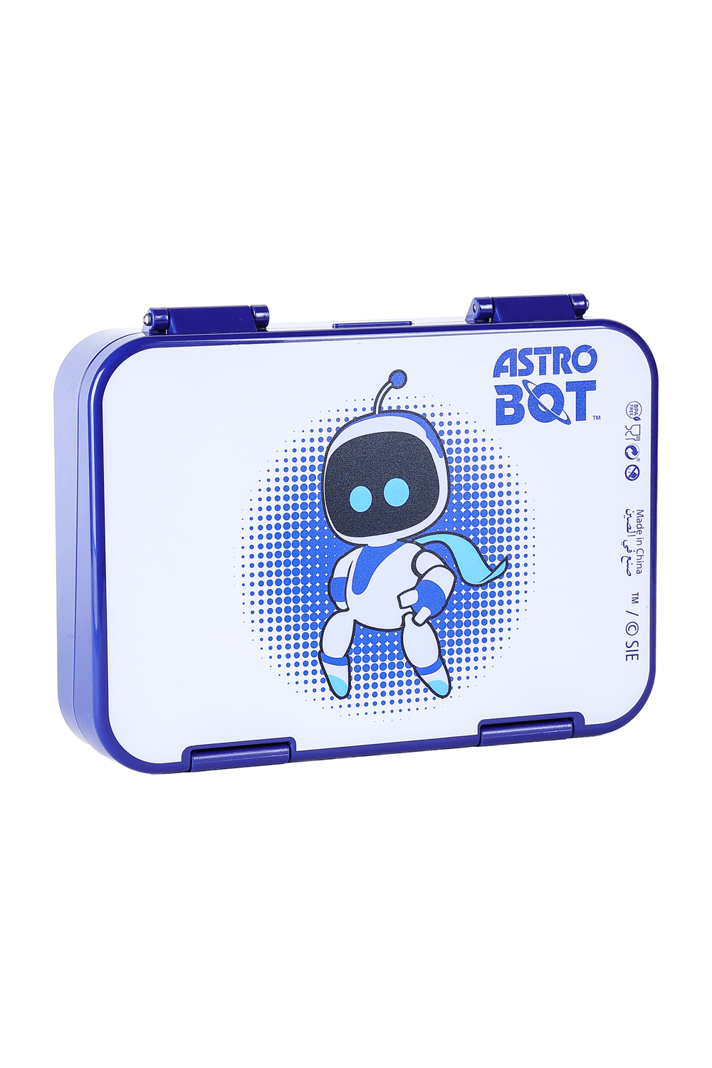 Sony - 6 Compartment Astro Bot Regular Bento Lunch Box - Blue