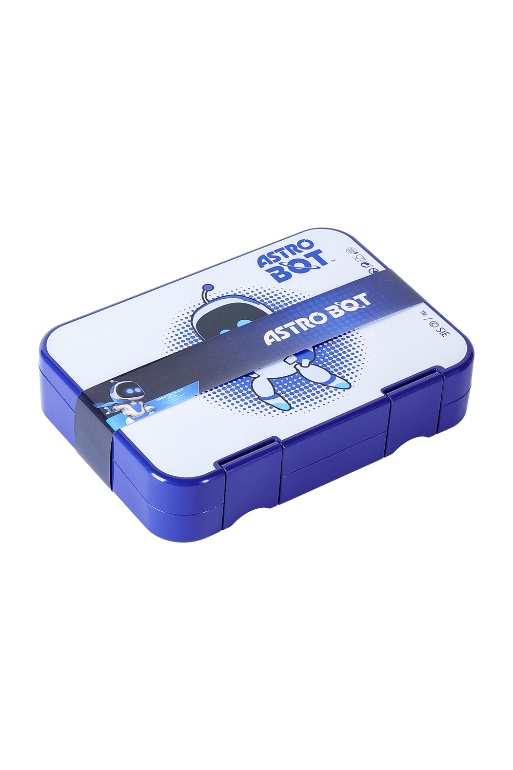 Sony - 6 Compartment Astro Bot Regular Bento Lunch Box - Blue